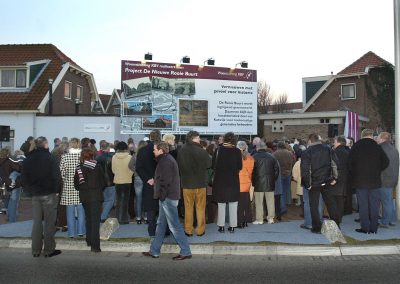 Herontwikkeling De Rooie Buurt in Katwijk - Start Renovatie