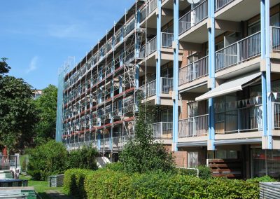 Groot onderhoud Bezaanjachtplein Amsterdam Noord