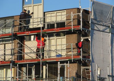 Groot onderhoud Bezaanjachtplein Amsterdam Noord
