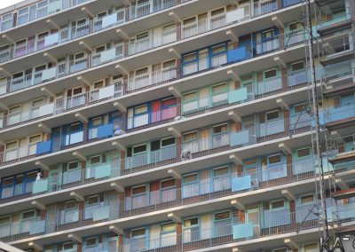 Groot onderhoud Colijnstraat in Katwijk