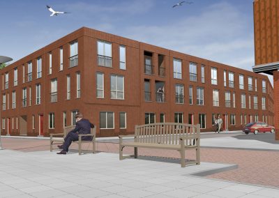 Verhuurmanifestatie De Rooie Buurt in Katwijk